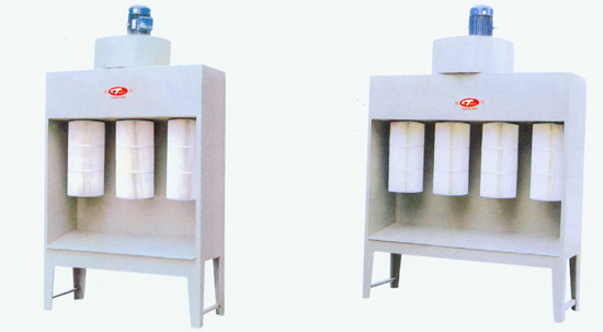 TMH脉冲高效自动反吹滤芯式粉末回收机系列